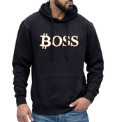 Bitcoin Boss Hoodie, BTC Crypto Coin Hodl Investor, Cryptocurrency Gifts, Bitcoin Fashion Shirt, Bitcoin Gifts, Unisex Tee All Sizes